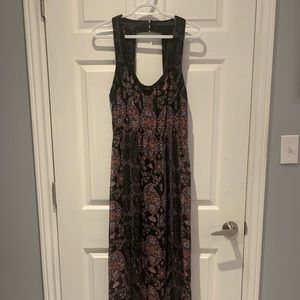 Free People Maxi Dress with side slits